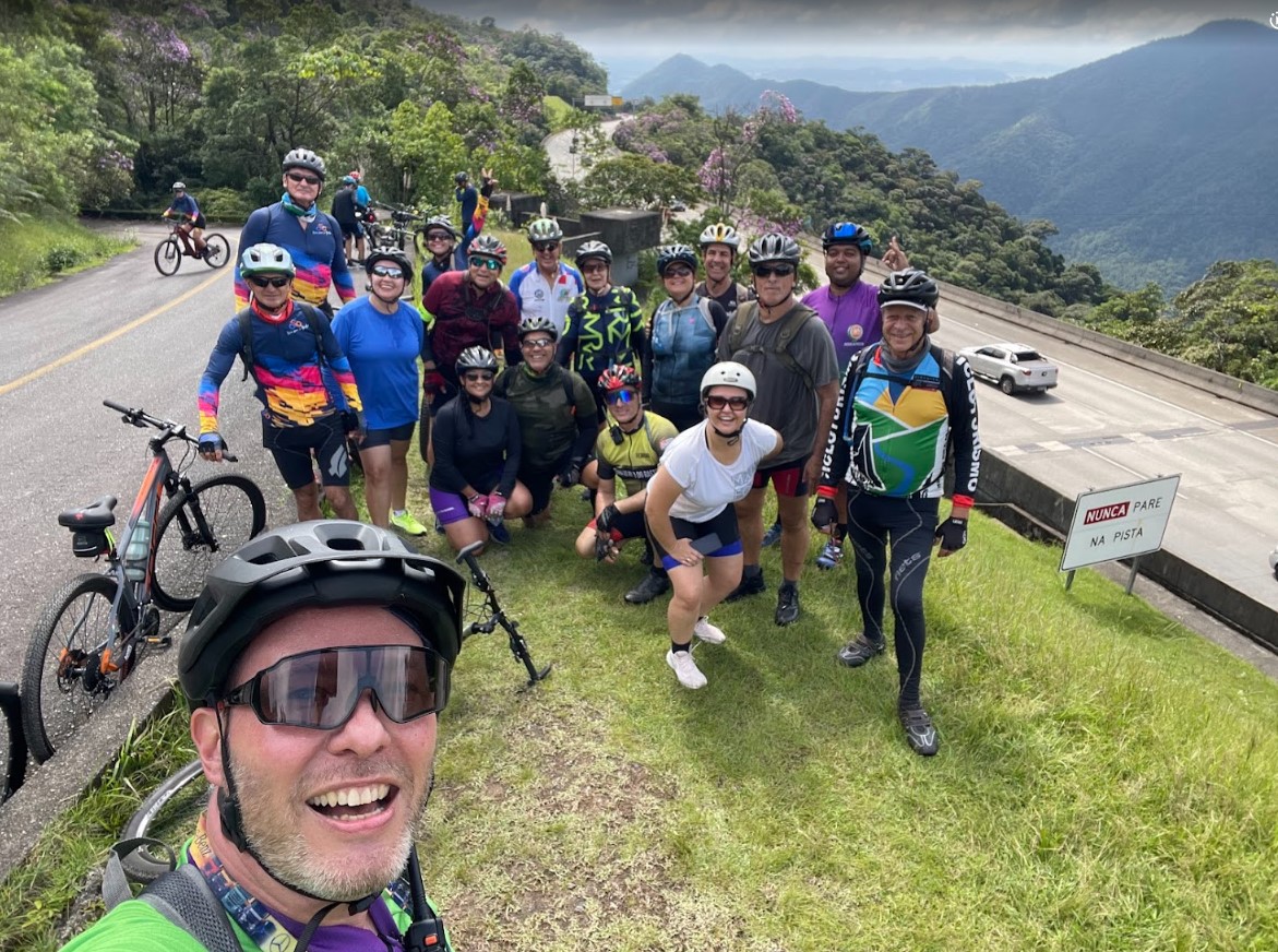 Grupo pedalando — Pedal&Prosa